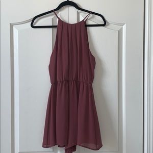 Dry Goods Small Mauve Romper